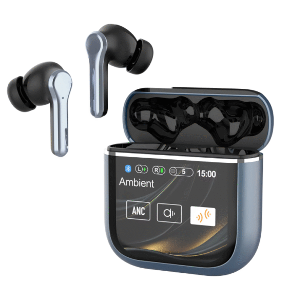 AI Translation Bluetooth 5.4 TWS Earbuds with ANC+ENC, Noise Cancelling & Long Standby Time