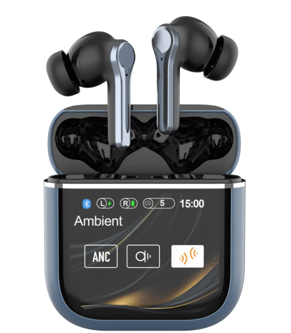 Earbuds AI Translation Bluetooth 5.4 TWS ANC+ENC, Noise Cancelling & Long Standby Time
