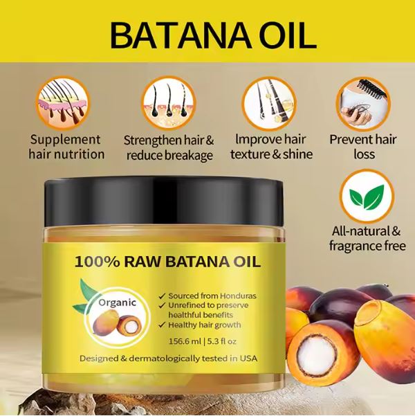 Organic Raw Batana Oil Hair Growth Raw Batana Butter