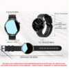 V19 Business Smart watch for men HD Screen BT Calling Waterproof Heart Rate Sports Fitness