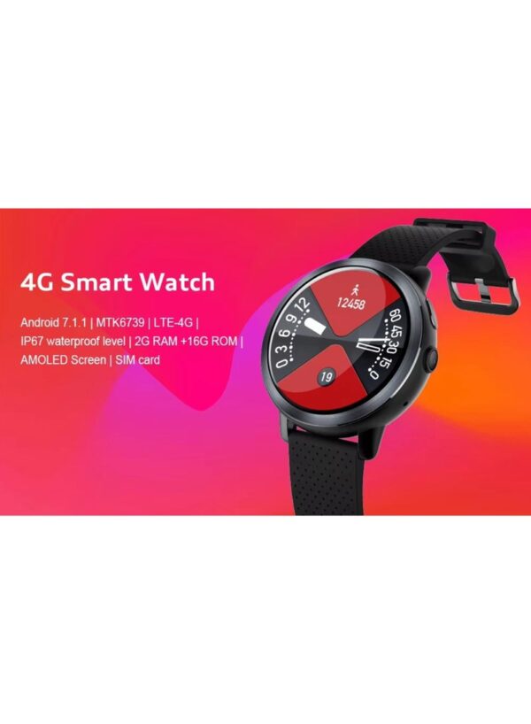 Smart Watch Android 7.1 LTE 4G Sim WIFI 1.39 Inch 2MP Camera GPS Heart Rate Smart watch for Men Women