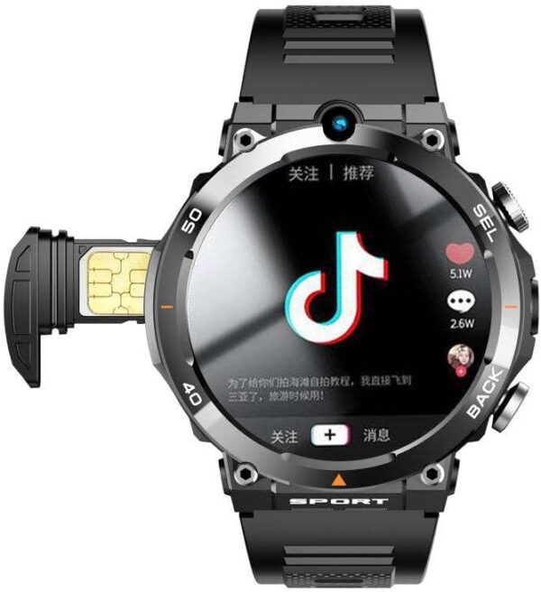 2025 4G 5G Smart Watch H10 WiFi GPS Dual Camera Video Call NFC