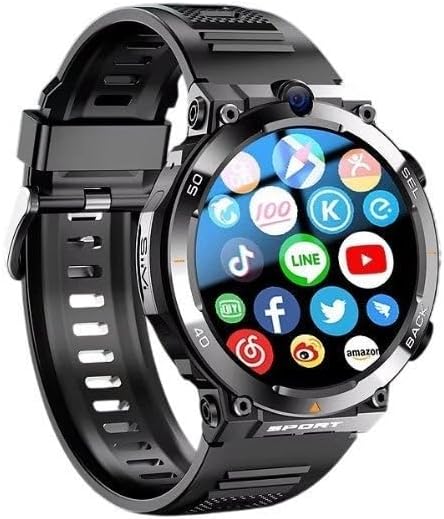 2025 4G 5G Smart Watch H10 WiFi GPS Dual Camera Video Call NFC