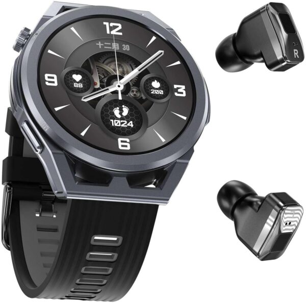 N18 260mah Smart Watch 2 in 1 With TWS Earphone