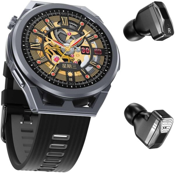 N18 260mah Smart Watch 2 in 1 With TWS Earphone