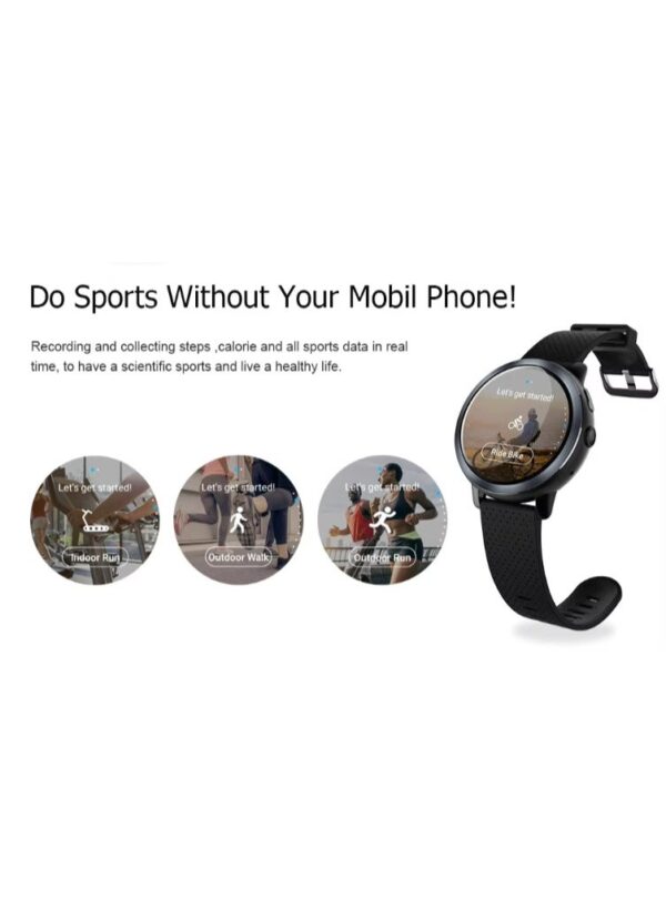 Smart Watch Android 7.1 LTE 4G Sim WIFI 1.39 Inch 2MP Camera GPS Heart Rate Smart watch for Men Women