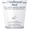 Eucerin UreaRepair Plus 5% Urea Hand Cream with Ceramides, Daily Moisture, Suitable for Mature & Diabetic, Instant 48-Hour Relief for Dry & Rough Skin, 75ml