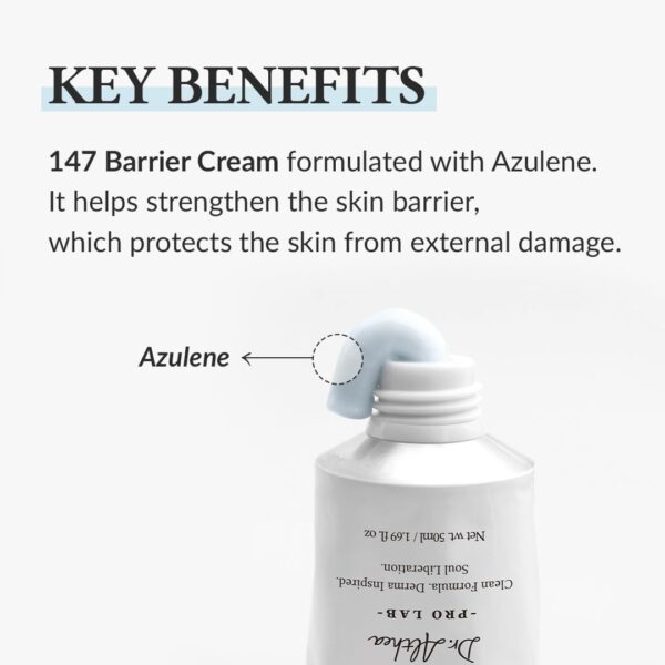 Dr.Althea 147 Barrier Cream | Daily Skin Barrier Repair Care | Deep Hydrating with Hyaluronic Acid & Ceramides | Korean Vegan Skincare for All Skin Types | 1.7 Fl Oz