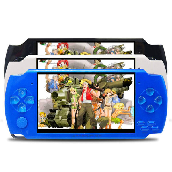 New Arrival X6 Handheld Retro Video Game Console Rechargeable Game Box Built-In 8GB 4.3 Inch Screen Game Player