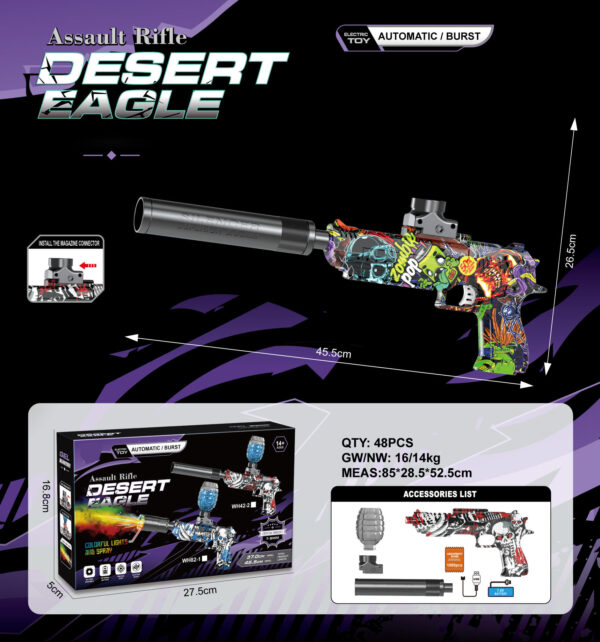 Juguetes Desert Eagle M1911 Electric Gun Blaster Pistola De Hidroel Blaster Gun