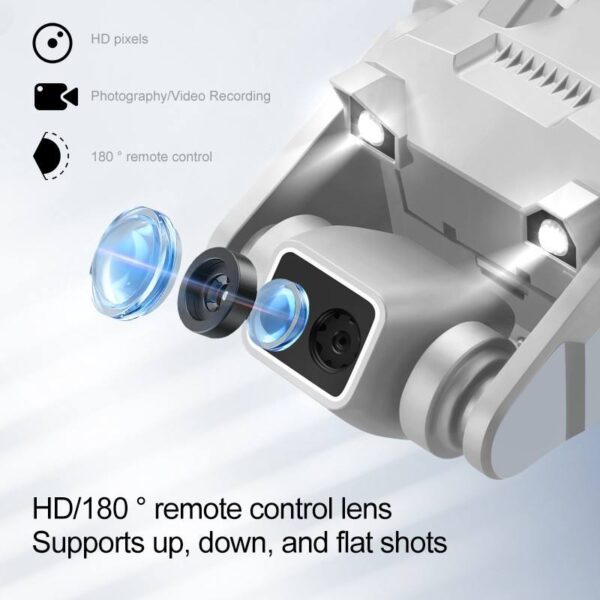 New 938 Mini Drone Without/with Camera Quadcopter Altitude Hold Mode 360 Degree Rolling Drone Gift Christmas Toys with 3 reachargable batteries