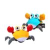Hot Sale Rechargeable Electric Crab Dog Cat Toy Eco-Friendly Crawling Escape Pet Interactive Movement Toy Made of Plastic