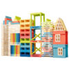 Hot Selling 300 Pcs Custom Wood Classic Building Tower Tumbling Stacking Blocks Set Educational Brinquedos Educativos