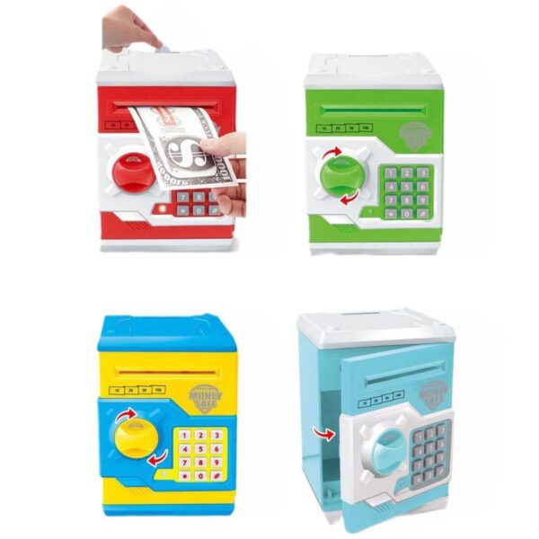 Wholesale Mini Cartoon Bank Saving Money Toys ATM Piggy Bank Toy Save Safe Money Saving Box