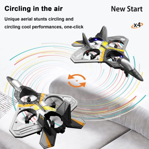 Flugzeuge 2.4G Fighter V17 Aero Jet Plane EPP Foam Model Toy Air Flying Glider Remote Control RC Stunt Airplanes Aircraft
