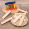 Hot Selling 300 Pcs Custom Wood Classic Building Tower Tumbling Stacking Blocks Set Educational Brinquedos Educativos