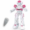 SJY-R2 Blue Smart Remote Control Robot Intelligent Programmable Gesture Sensing Dance Toys Auto Display Educational RC Robot