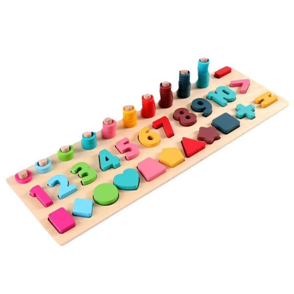 Wholesale Baby Early Educational Toy Montessori Wooden Montessori Alphabet Puzzle Busy Board Wood