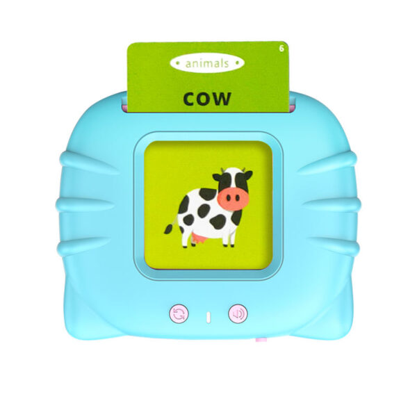 Kids Preschool English Learning Speech Therapy Machine 6 Months Baby Sensory 224 Words Educational Cognition Talking Flash Card