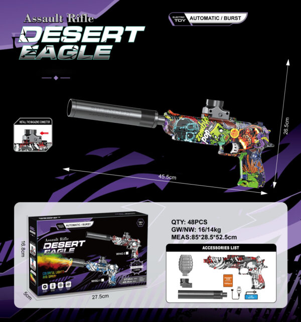 Juguetes Desert Eagle M1911 Electric Gun Blaster Pistola De Hidroel Blaster Gun