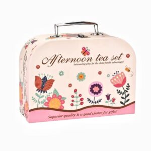 Simulated Afternoon Tea Set Miniature Dessert Food Cake Portable Gift Box Early Educational Playhouse Series Toy for Kids