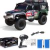 Dwi Dowellin 1/10 Scale RC Crwaler RTR 4WD LED-Lit Metal Offroad Racing Car Hobby Grade 2.4GHz Brushed Model Radio-Controlled