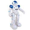 SJY-R2 Blue Smart Remote Control Robot Intelligent Programmable Gesture Sensing Dance Toys Auto Display Educational RC Robot