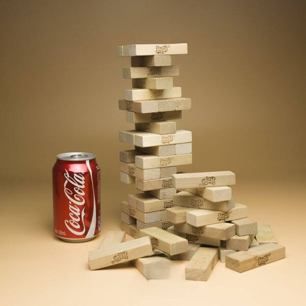 Top Selling Board Game Wooden Tumbling Block Stacking Tower Toy for Kids