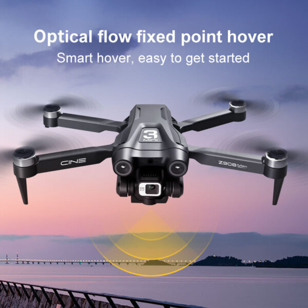 Hot Sale Drone Z908 4k Profesional Hd Dual Camera Dron Wifi Real-Time Transmission Collapsible Quadcopter Toy Fpv Drones