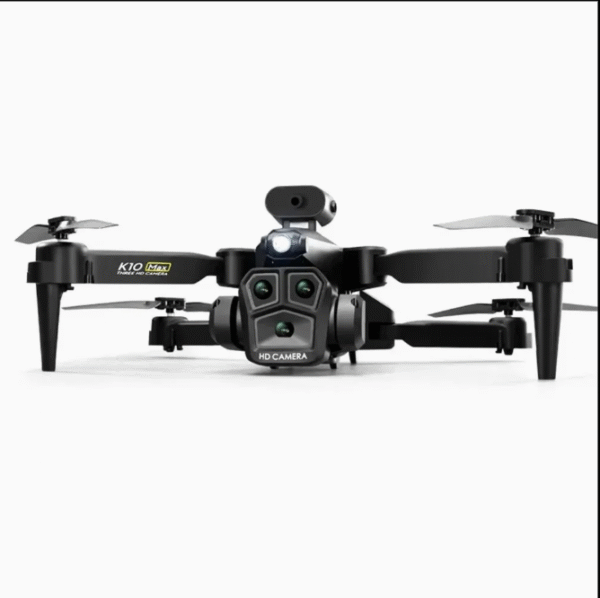 K10 Max Three Cameras Obstacle Avoidance Remote Control Foldable Kids Mini Drone with 2 Battries