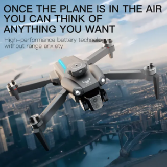 G.P.S Drone Three-Axis Flow Positioning Brushless Motot Folding 4k Dual Camera Four-Sided Obstacle Avoidance Drones Black hg